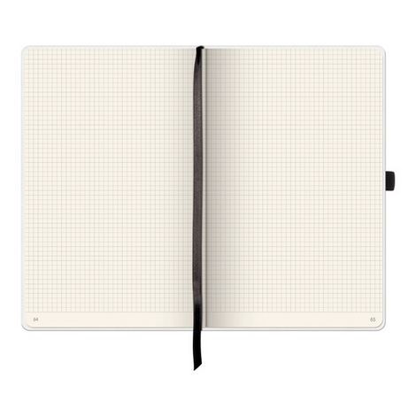Книга записная Brunnen Компаньйон А5, 192 листа, клетка, белая - №3