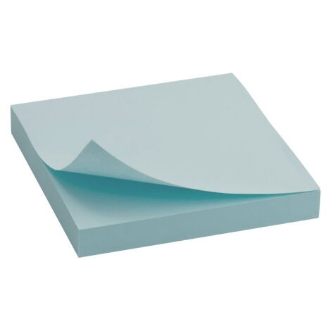 Бумага для заметок Delta 75x75 мм, 100 листов, с клейким слоем, синяя - №1