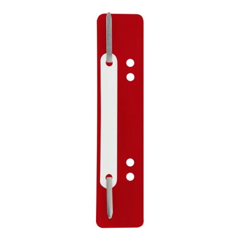 Скоросшиватель пластиковый Axent Mini, красный, 25 шт - №1