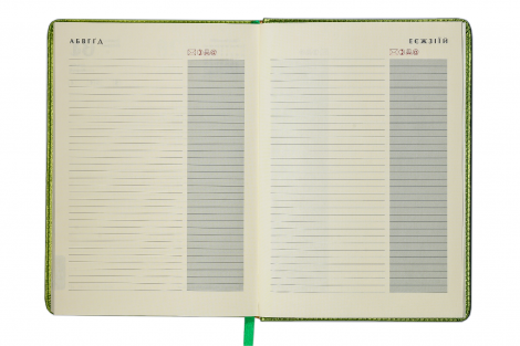 Ежедневник датированный 2019 Buromax Design SAGA soft, серый, А5 - №12