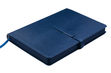 Ежедневник датированный 2019 Buromax Design SOPRANO, синий электрик, А5 - №2