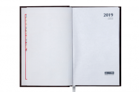 Ежедневник датированный 2019 Buromax Design DIAMANTE, бирюзовый, А6 - №3