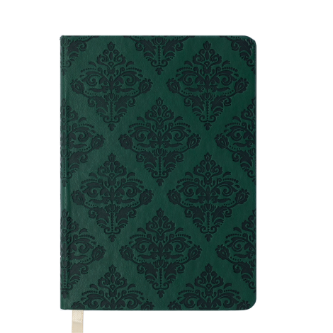 Ежедневник датированный 2020 Buromax Design CASTELLO VINTAGE, темно-зеленый, А6 - №1