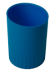 Подставка для ручек пластиковая круглая Buromax, синяя - №1