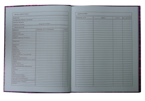 Дневник школьный IMPRINT, A5+, 40 листов, интегральная обложка - №4