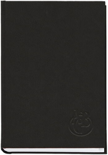 Алфавитная книга Полиграфист, черный, А5 - №1