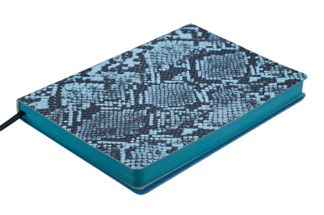 Ежедневник датированный 2019 Buromax Design WILD soft, голубой, А5 - №2