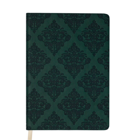 Ежедневник датированный 2020 Buromax Design CASTELLO VINTAGE, темно-зелёный, А5 - №1