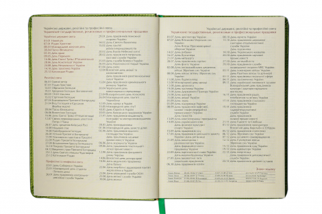 Ежедневник датированный 2020 Buromax Design CASTELLO VINTAGE, темно-зелёный, А5 - №10
