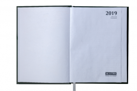 Ежедневник датированный 2019 Buromax Design DIAMANTE, салатовый, А5 - №4