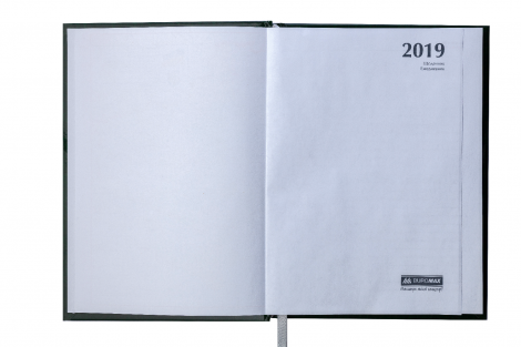 Ежедневник датированный 2019 Buromax Design PROVENCE, синий, А5 - №4
