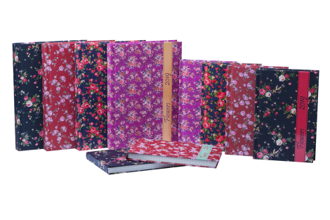 Ежедневник датированный 2019 Buromax Design PROVENCE, темно-синий, А5 - №2