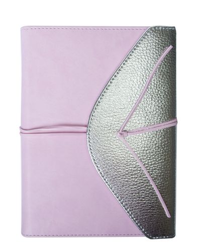 Ежедневник датированный 2019 Buromax Design BELLA, розовый с серебром, A5 - №1