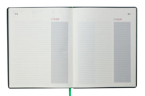 Еженедельник датированный 2019 Buromax Design DONNA, белый, A4 - №11