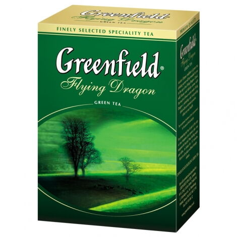 Чай зелёный листовой Greenfield FLYING DRAGON, 100 г - №1