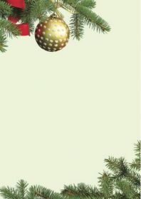 Фонова папір Christmas/Choinka 100 г/м2, 50 шт