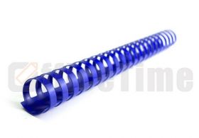 Пластиковая пружина 25 мм, синяя, 50 шт