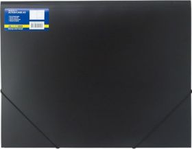 Папка на гумках Buromax PROFESSIONAL А3, 550 мкм, чорна