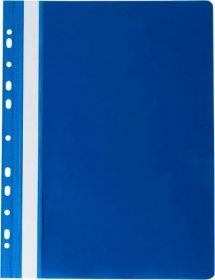 Швидкозшивач Buromax A4, PVC, темно-синій