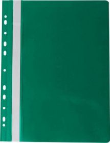 Швидкозшивач Buromax A4, PVC, зелений