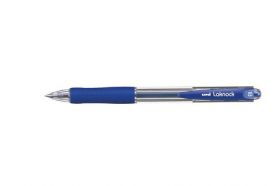 Ручка кулькова автоматична " uni LAKNOCK micro 0.5 мм, синя