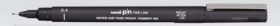 Лайнер uni PiN fine line, 0.4 мм, чорний