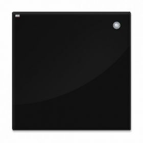 Доска стеклянная магнитно-маркерная 2х3 45x45 см, черная
