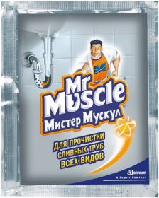 Гранули для прочищення труб Містер Мускул 75г