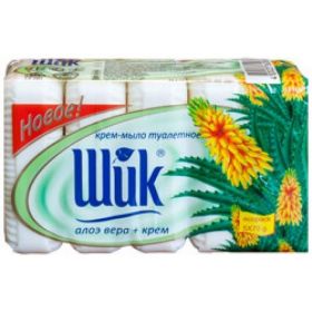 Мило туалетне Шик Алое-віра, 5х70 г