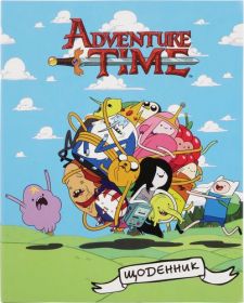 Дневник школьный Adventure Time с УФ-лакировкой
