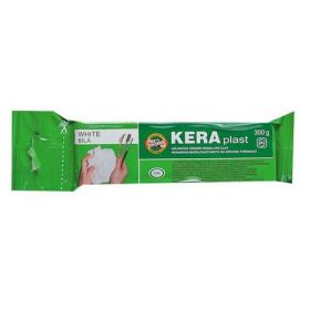 Пластилін скульптурний Keraplast, білий, 300г