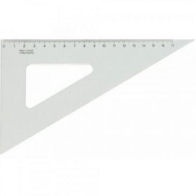 Треугольник 60°/200 мм, бесцветный
