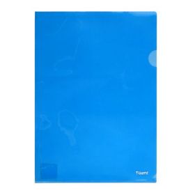 Папка-уголок Axent A4, синяя