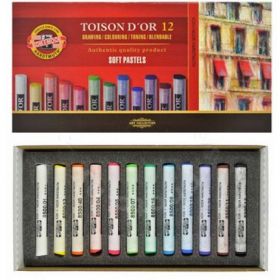 Пастельні крейди Toison d'or, 12 кольорів