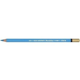 Олівець кольоровий акварельний Koh-i-Noor Mondeluz, azure blue/небесний синій (3720052002KS)