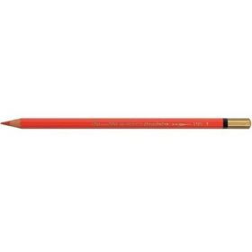 Олівець кольоровий акварельний Mondeluz, vermillion red/вермильон червоний (3720006002KS
