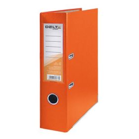 Папка-регистратор Delta A4, 75 мм, PР, оранжевый