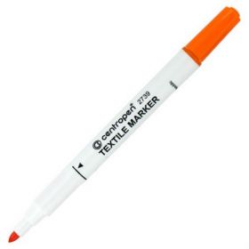 Маркер для текстиля 2739, Centropen, оранжевый