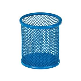Підставка для ручок металева кругла KITE, блакитна