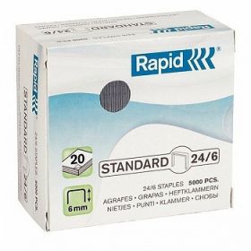 Скоби Rapid Standard 24/6, 5000 шт.