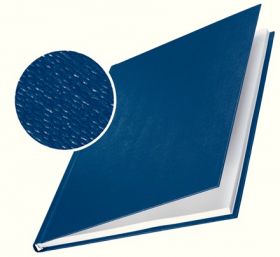 Обкладинка ImpressBIND А4 з вклееным каналом, 3.5 мм, "льон", синій