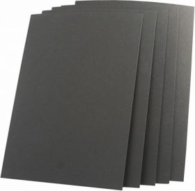 Обкладинки картонні А4 "під шкіру" Кантрі 230г, чорні, 100шт.