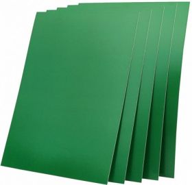 Обкладинки картонні А4 "глянець" Капітал 250г, зелені, 100шт.