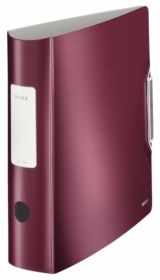 Папка-реєстратор Leitz Active Style 180° А4, 82 мм, РР, гранатовий червоний