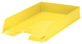 Лоток для бумаг горизонтальный Esselte Europost VIVIDA, желтый