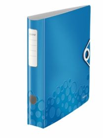 Папка-реєстратор Leitz Active WOW 180° А4, 65 мм, РР, синій