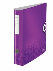 Папка-реєстратор Leitz Active WOW 180° А4, 65 мм, РР, фіолетовий