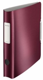 Папка-реєстратор Leitz Active Style 180° А4, 65 мм, РР, гранатовий червоний