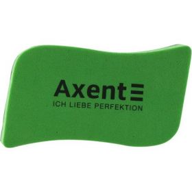 Губка магнитная для досок Axent Wave, зеленая