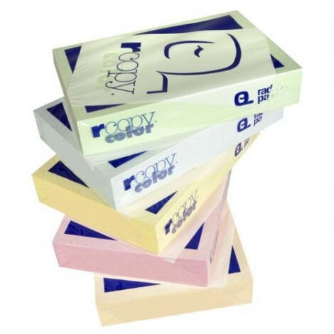 Бумага офисная цветная R Copy Pastel Vanila 120 A4, 80 г/м2, 500 листов, ванильная - №1